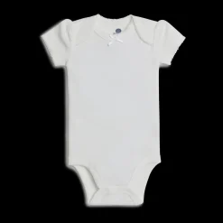 Short Sleeve Solid Organic Cotton Bodysuits (5 Pack)