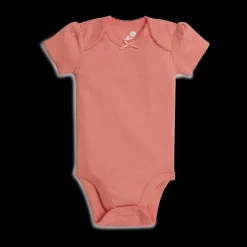 Short Sleeve Solid Organic Cotton Bodysuits (5 Pack)