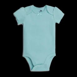 Short Sleeve Solid Organic Cotton Bodysuits (5 Pack)