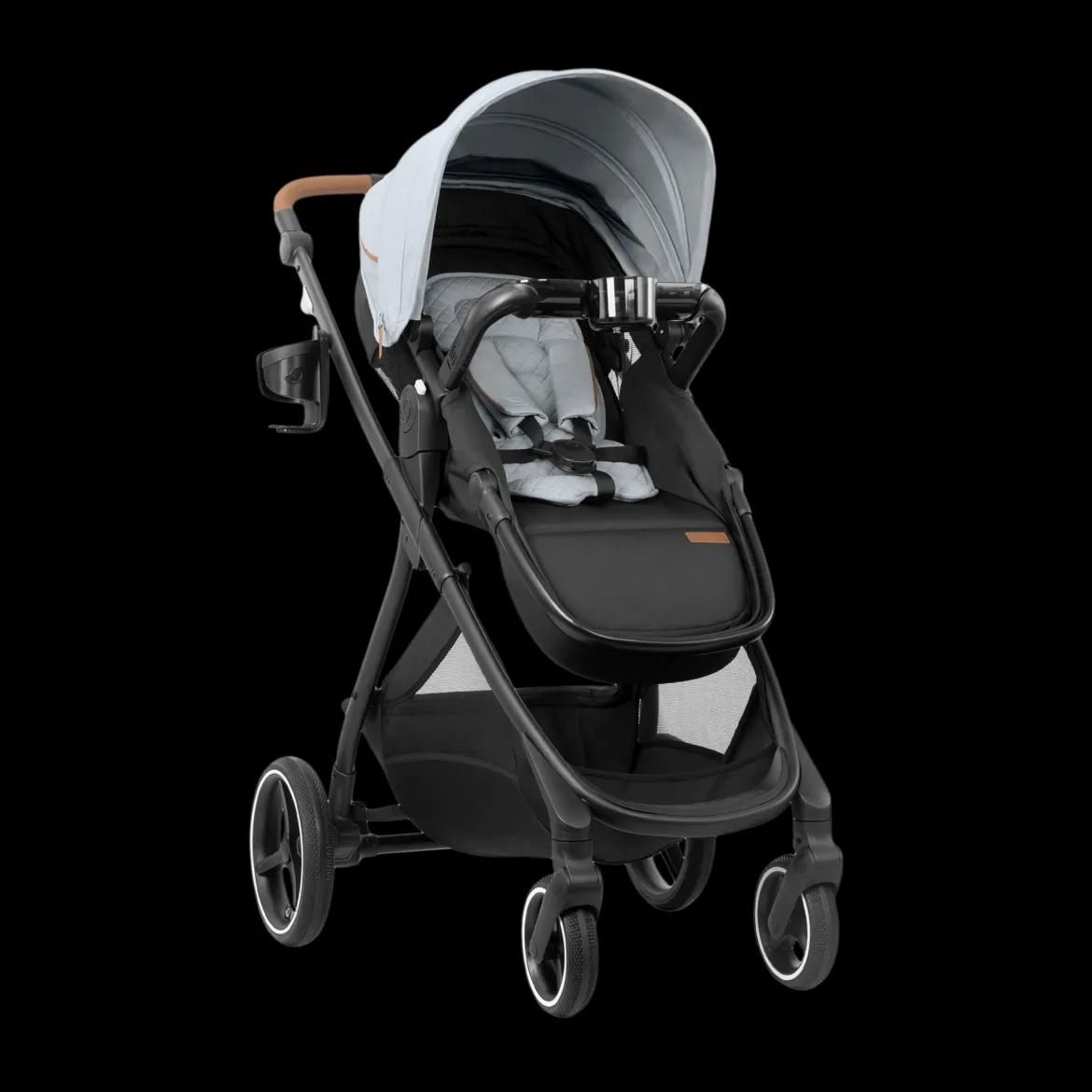 Shyft Intuiti+ Stroller with Green & Gentle Fabric
