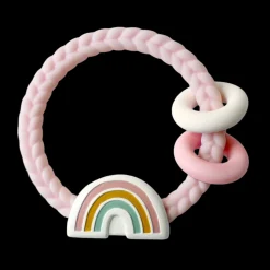 Silicone Teether with Rattle