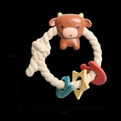 Silicone Teether with Rattle