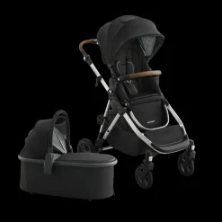 Single-to-Double Stroller 3.0 and Bassinet Bundle