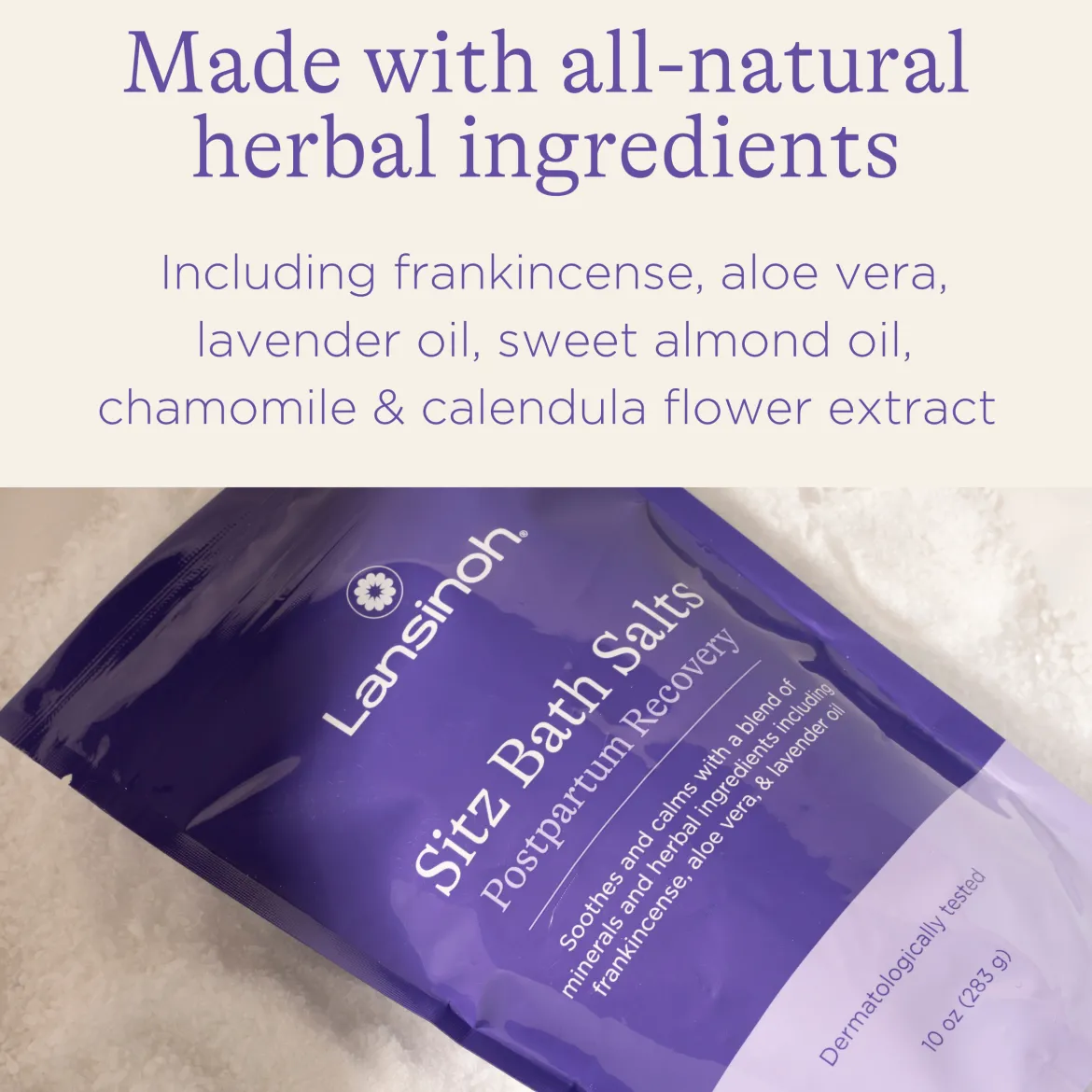 Sitz Bath Salts for Postpartum Recovery