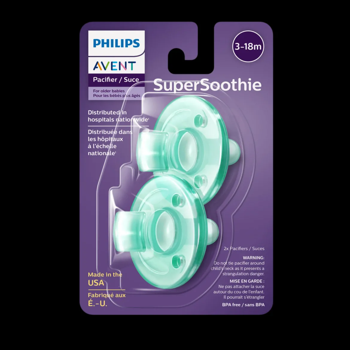 Soothie Pacifier (4 pack)