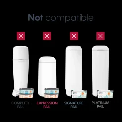 Square Refill Bags (Compatible with Compact, Classic, Select Pails)