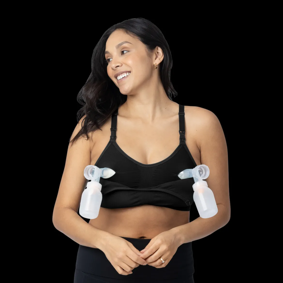 Sublime Hands-Free Pumping & Nursing Sports Bra