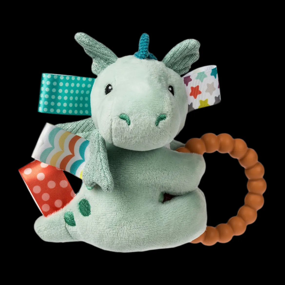 Taggies Drax Dragon Teether Rattle