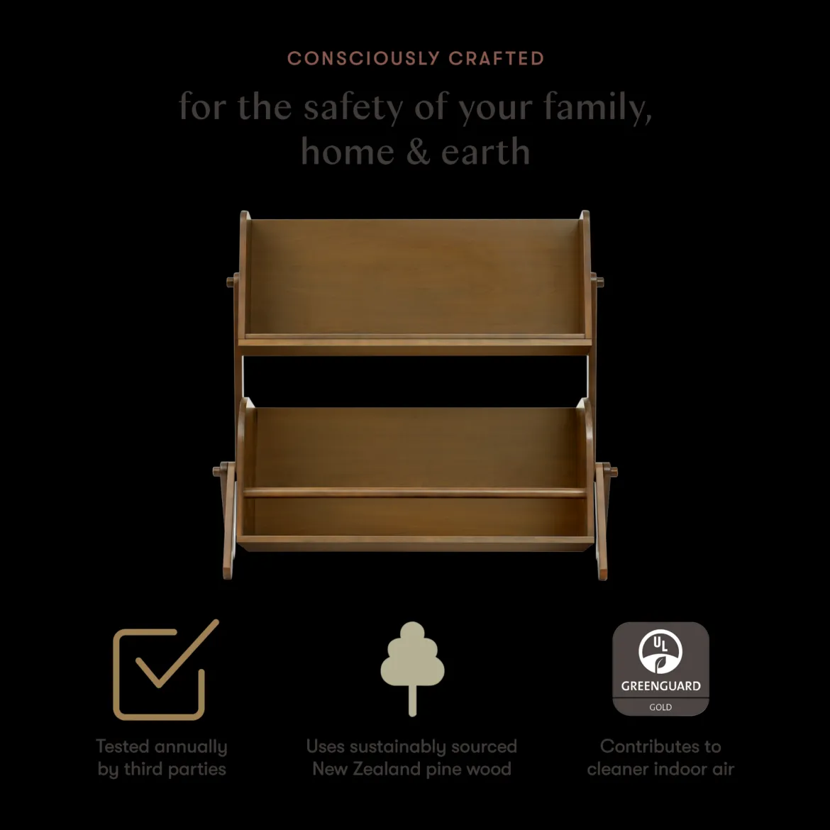 Tally Storage and Bookshelf