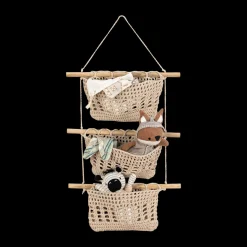 3-Tier Toy Hanging Wall Storage Organizer