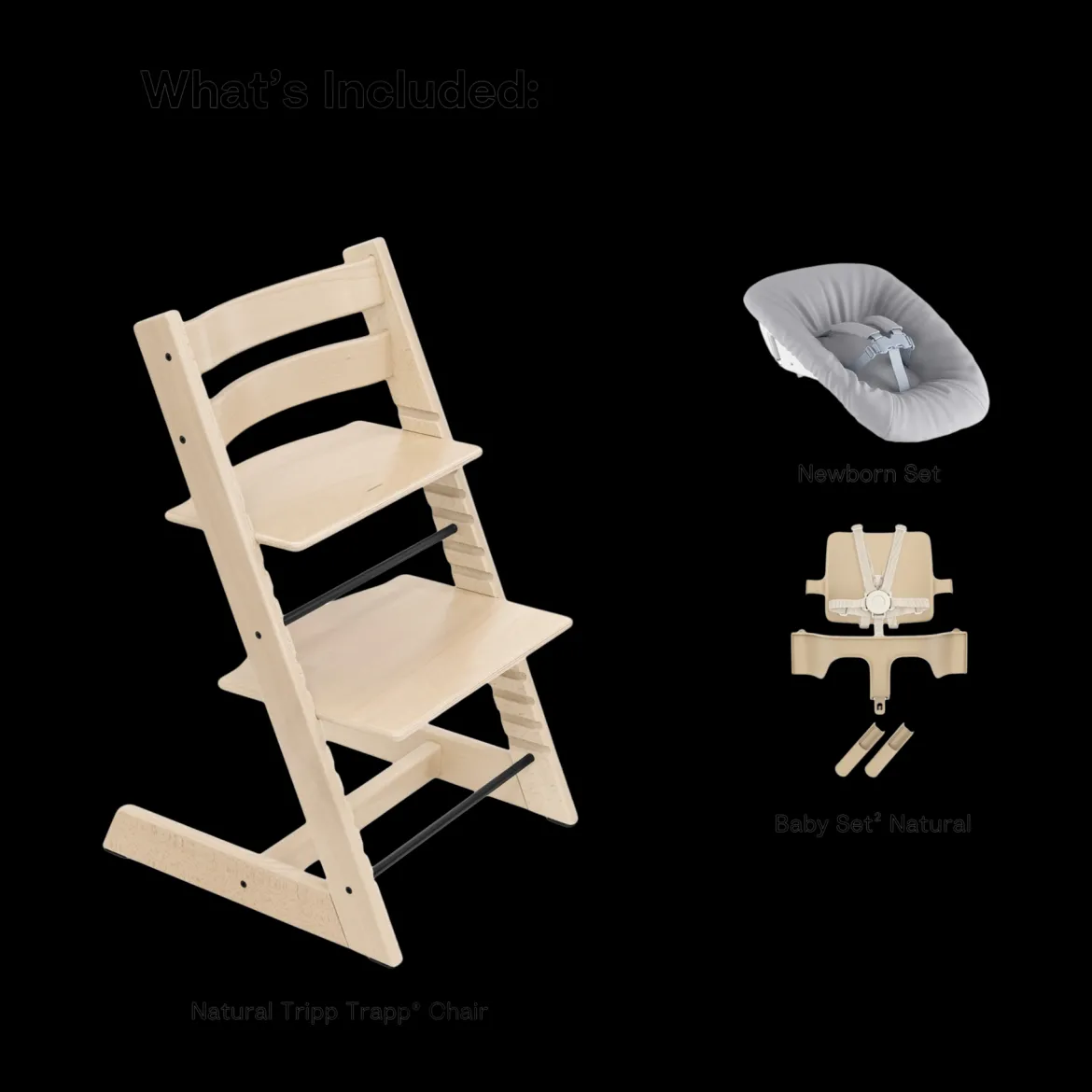 Tripp Trapp High Chair² + Newborn Set