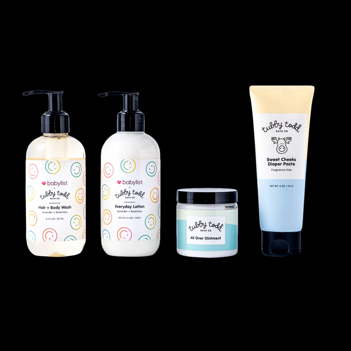 Tubby Todd x Babylist Baby's First Year Skincare Gift Set