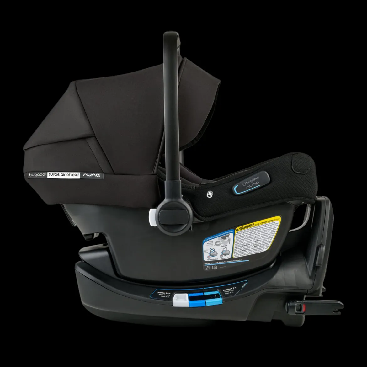 Turtle Air Shield by Nuna Car Seat + Recline Base