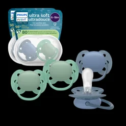 Ultra Soft Pacifier 6-18M (4 Pack)
