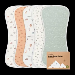 Urban Burp Cloths (5 Pack)