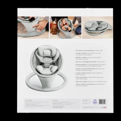 Vibration Baby Swing - Bluetooth-Enabled Smart Seat with Music and Motion