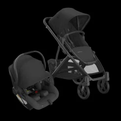 Vista V3 Stroller & Aria V2 Lightweight Infant Car Seat Travel System