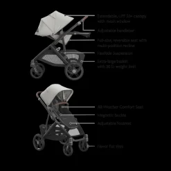 Vista V3 Stroller & Mesa V3 Infant Car Seat Travel System