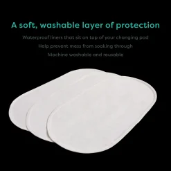 Waterproof Changing Pad Liner (3-Pack)