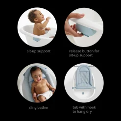 Wave 4-in-1 Baby Bath Tub