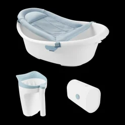 Wave 4-in-1 Bath Tub, Rinser & Spout Cover Bundle