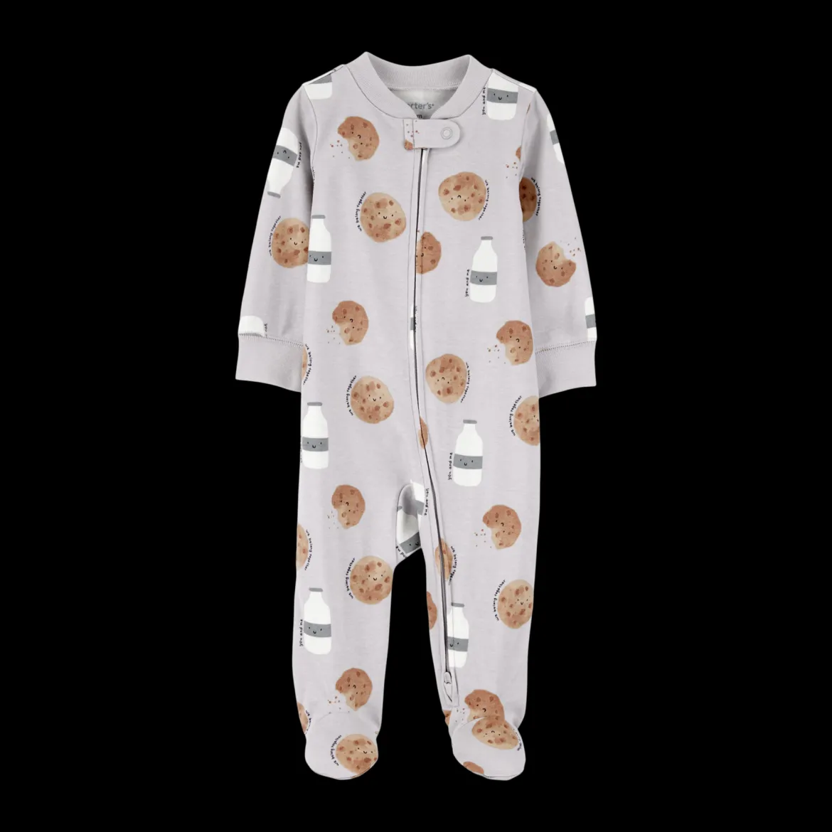 2-Way Zip Cotton Sleep & Play Pajamas