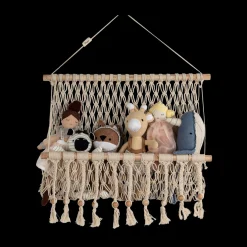 Willow Macrame Storage Wall Decor