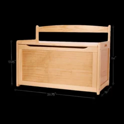 Wooden Toy Chest